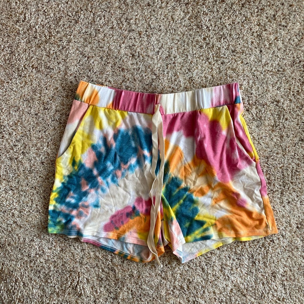 Bibi tie dye shorts